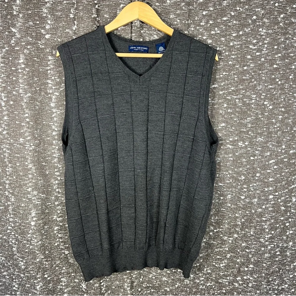 John Ashford Wool Sweater‎ Vest